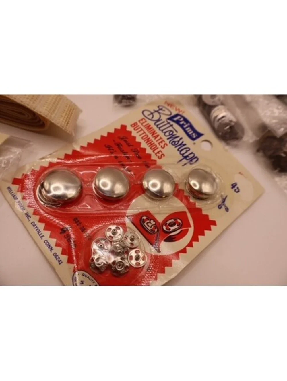 Vintage Sewing accessories:Notions Kit with Canvas Straps,et